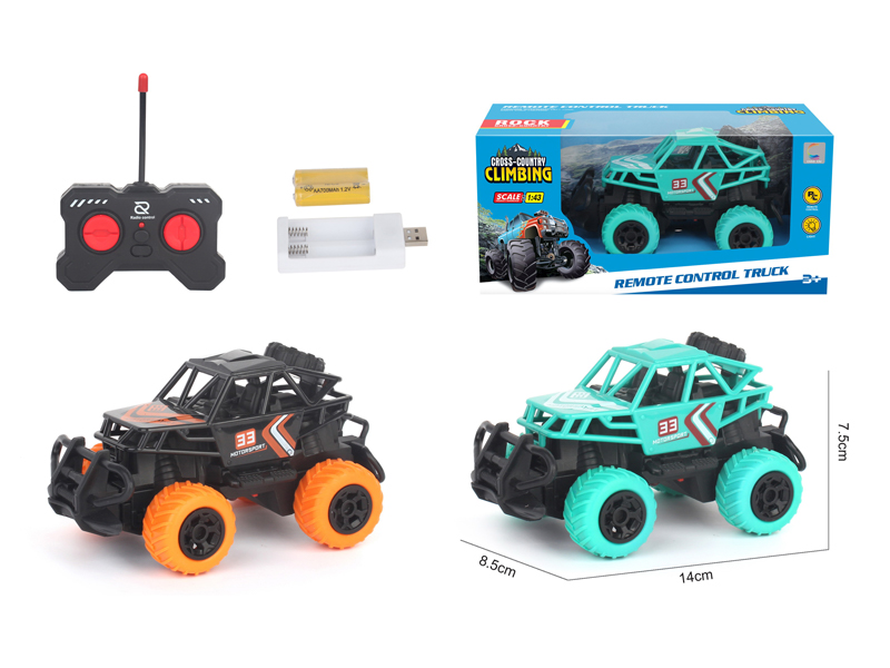 4CH R/C Off Road Skeleton Vehicle
