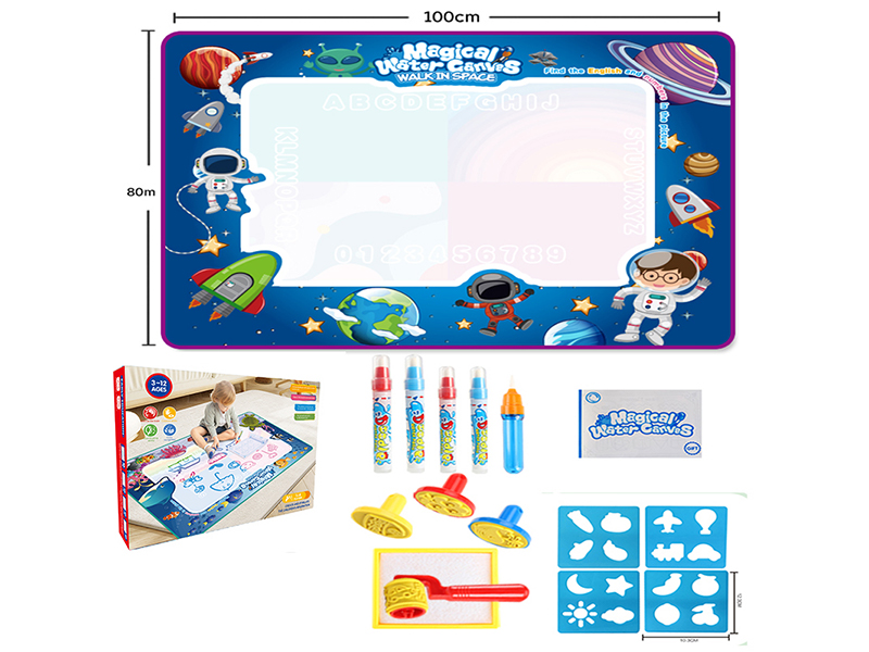 Magic Water Canvas Graffiti Mat
