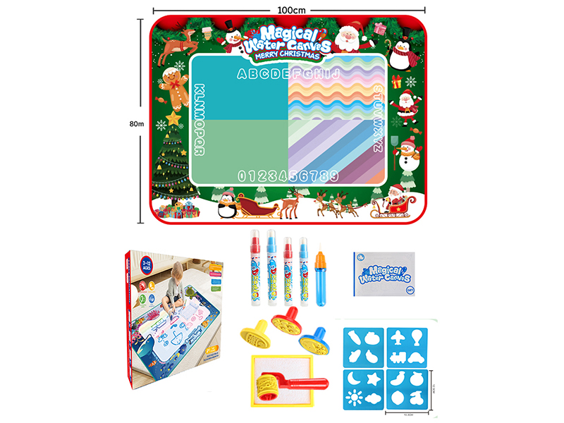 Magic Water Canvas Graffiti Mat