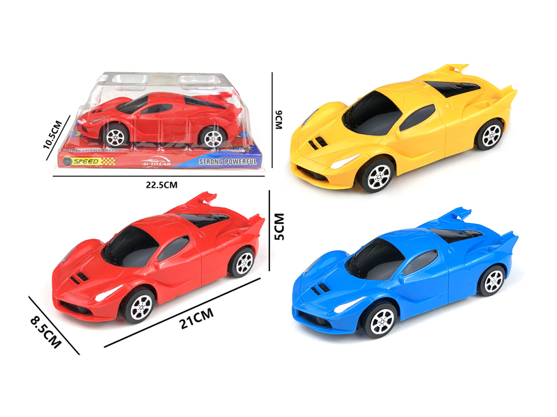 Friction Simulated Ferrari Car