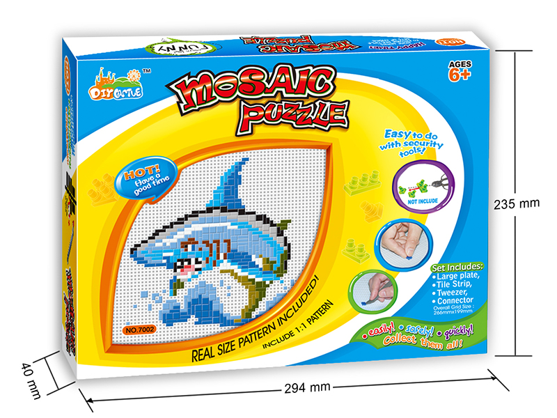 Shark Mosaic Puzzle