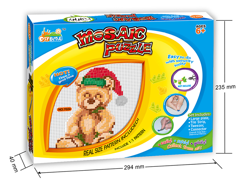 Bear Mosaic Puzzle