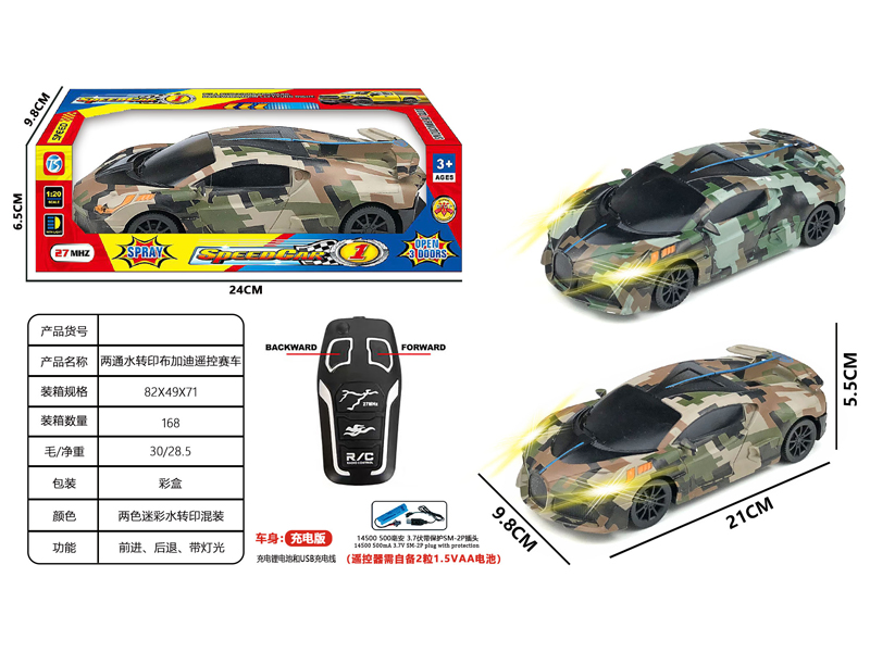 2CH R/C Bugatti Racing Car