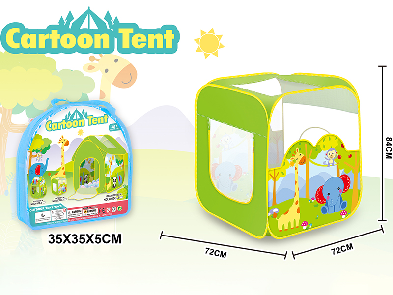 Giraffe Square Tent