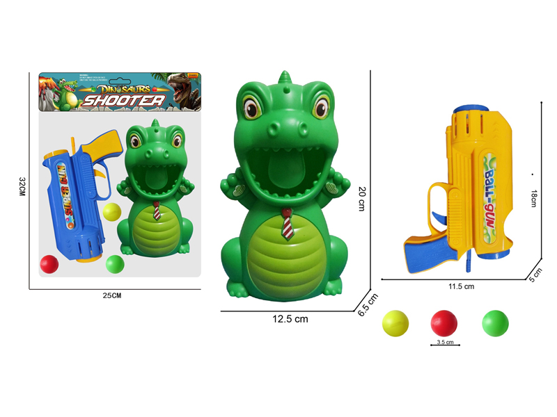 Dinosaur Soft Bullet Gun