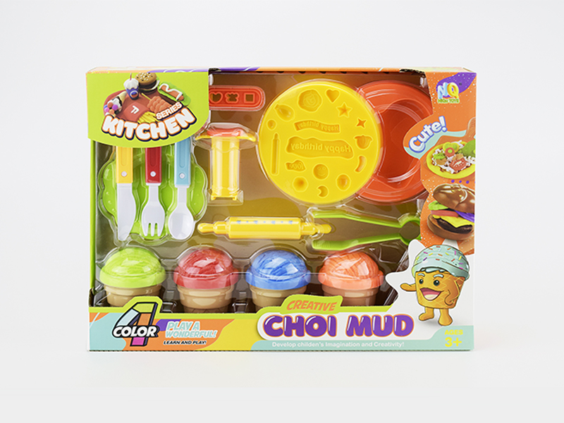 Colored Mud Cake Set