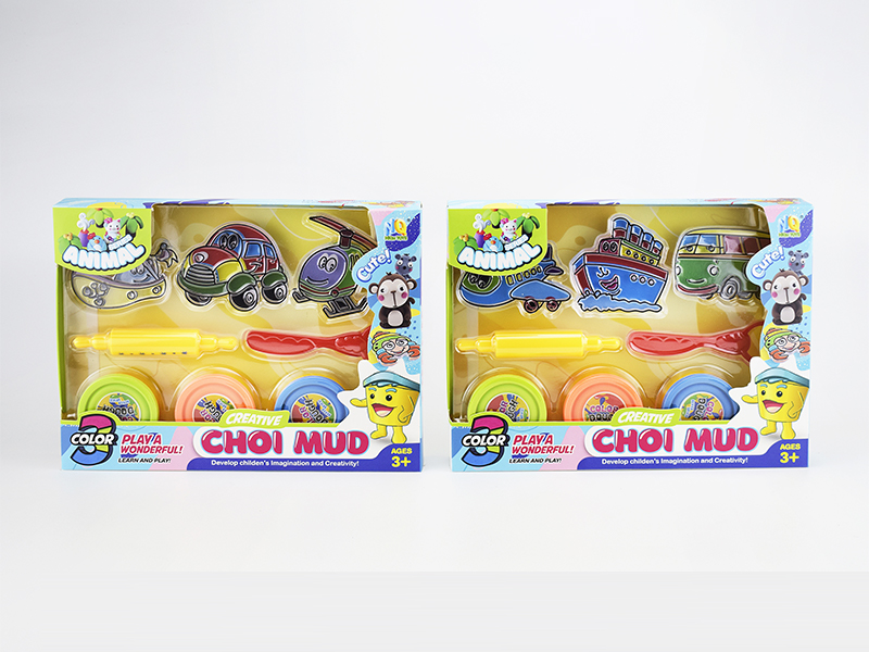 Colored Mud Transportation Set
