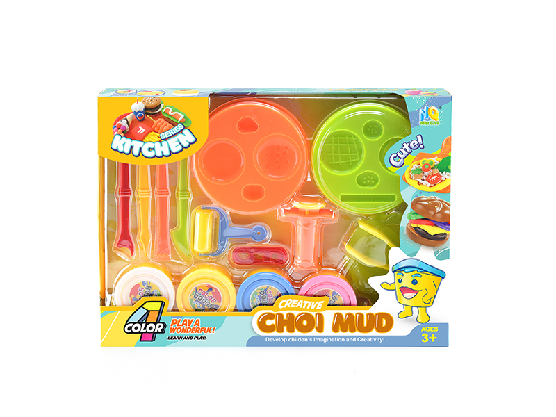Colored Mud Hamburg Set