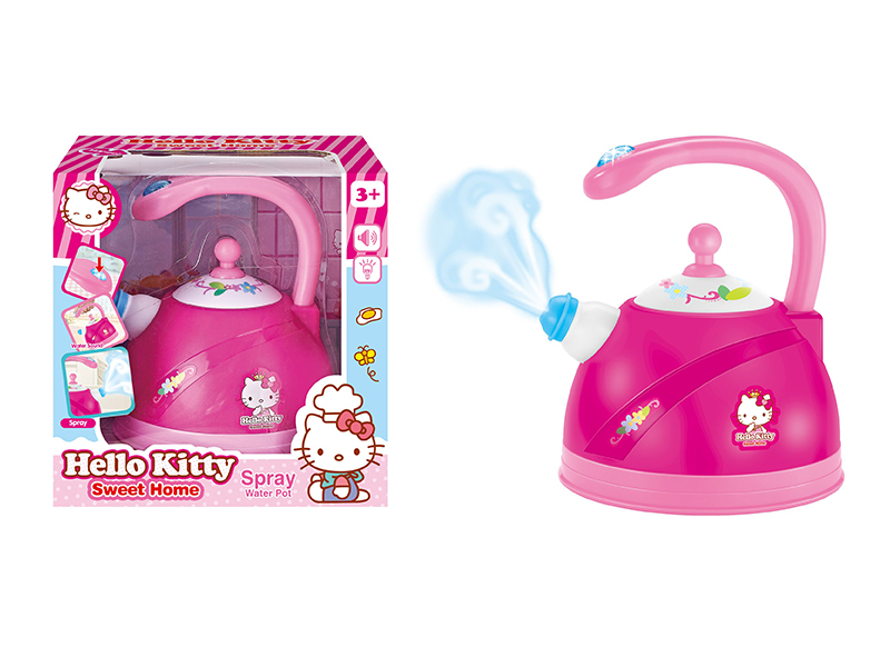 Simulated Kettle With Light And Sound Spray