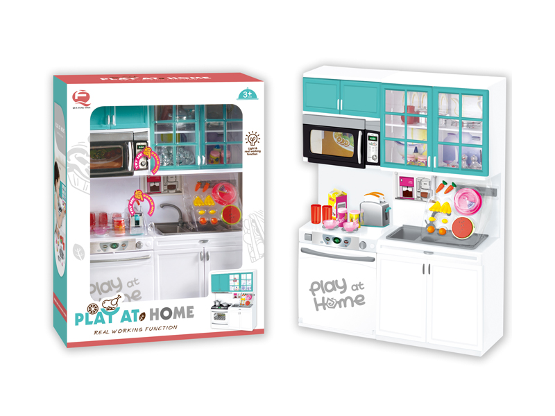 Light Green Kitchen Toy Set