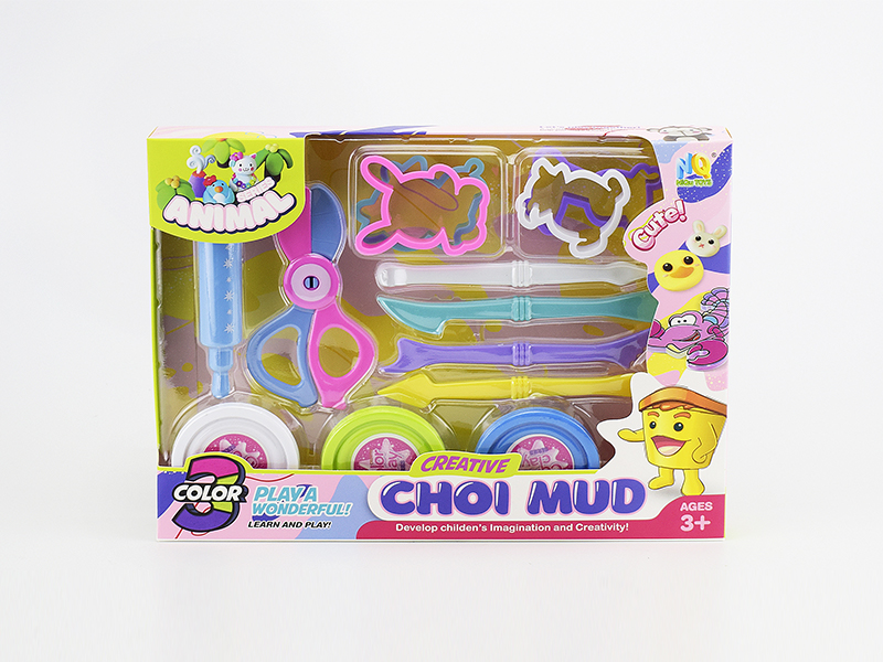 Colored Clay Set