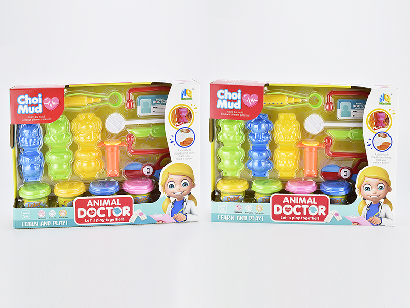 Colored Clay Animal Doctor