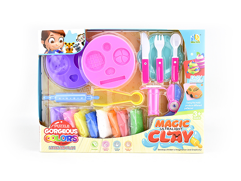 Ultra Light Clay Hamburg Set