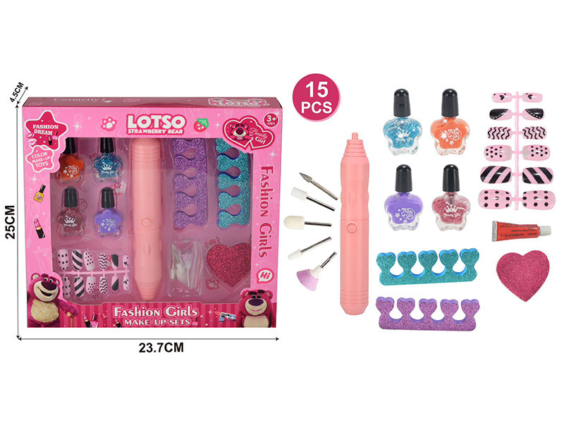 Strawberry Bear Series Nail Art Set