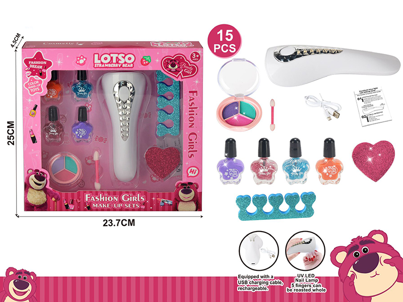 Strawberry Bear Series Makeup & Nail Art Set