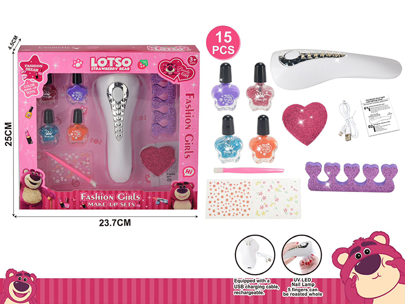 Strawberry Bear Series Nail Art Set