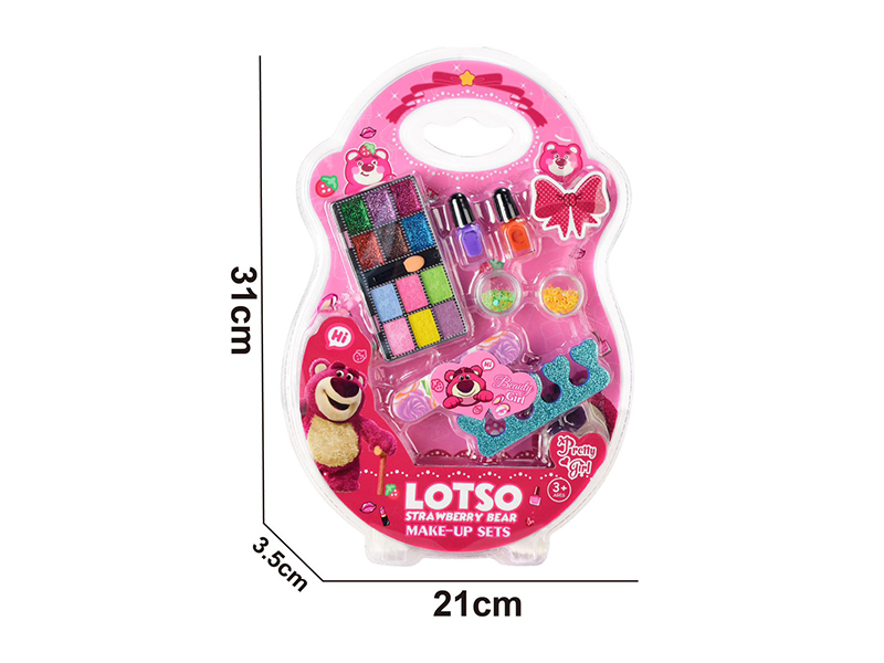 Strawberry Bear Series Nail Art Set