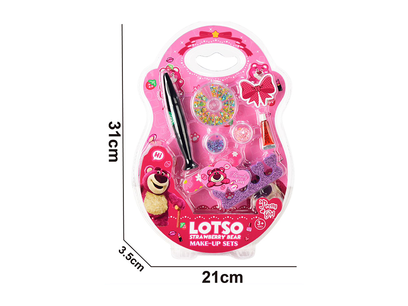 Strawberry Bear Series Nail Art Set