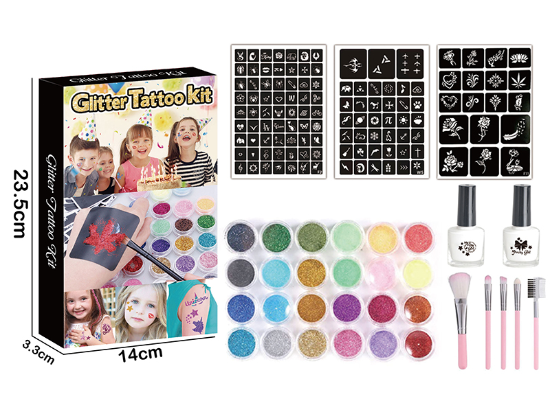 Glitter Tatto Kit