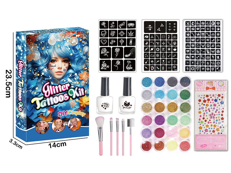 Diamond Sticker Glitter Tatto Kit