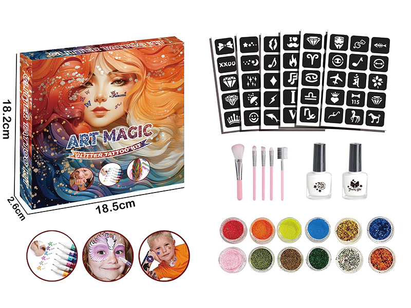 Glitter Tatto Kit