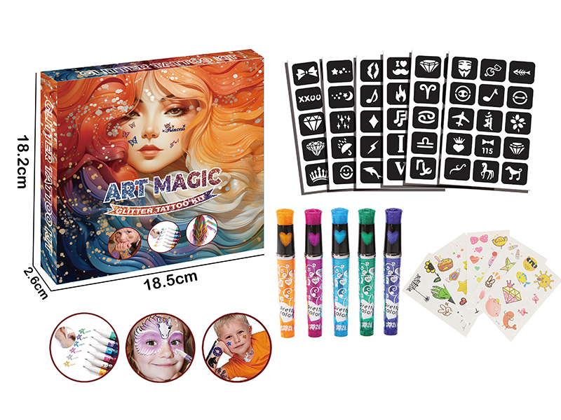 DIY Washable Tattoo Pen Tatto Kit