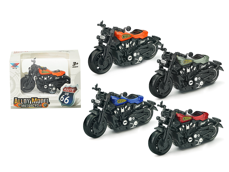 1:36 Mini Alloy Harley Motorcycle 1pcs