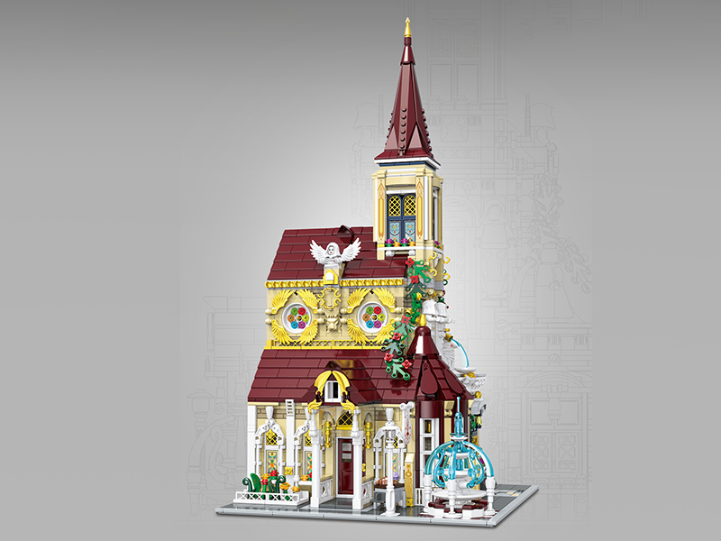 Building Blocks Street View - Rose Abbey(2960PCS)