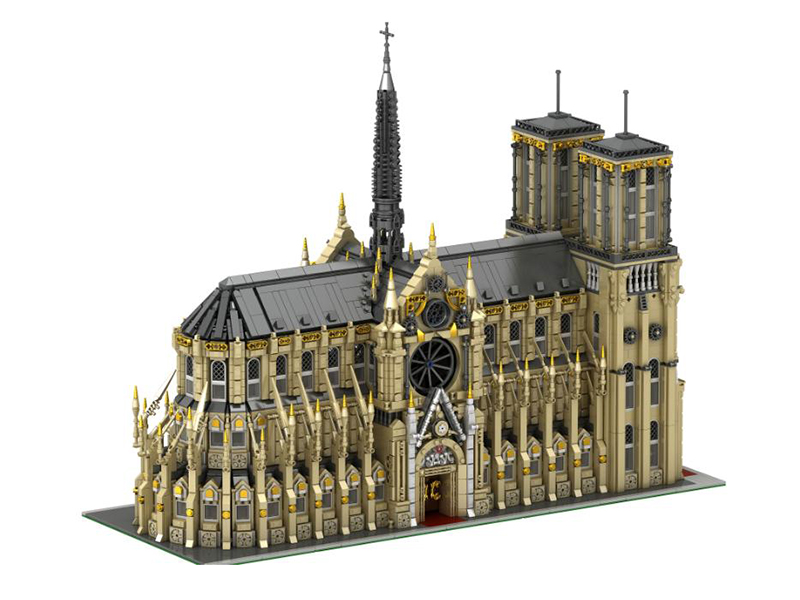 Building Blocks Street View - Notre Dame De Paris(8225PCS)