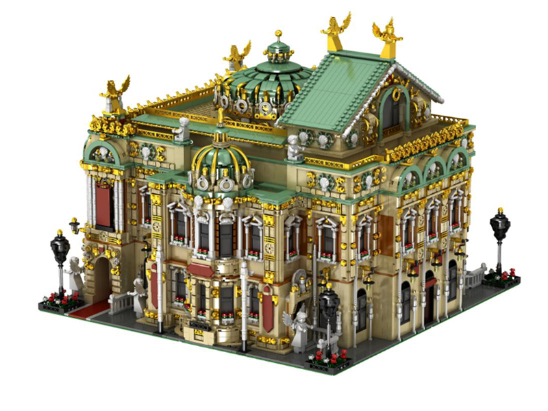 Building Blocks Street View - The Royal Opera House(13000PCS)
