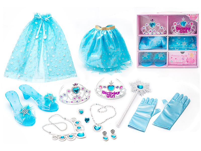 Princess Fairy Stick Electroplating Crown Adornment Toys Set