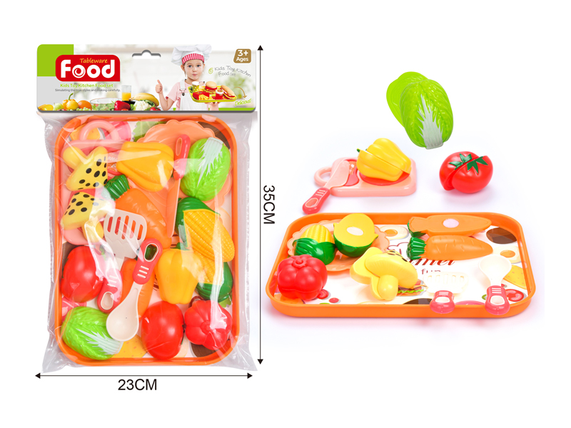 Cutting Vegetable Plates