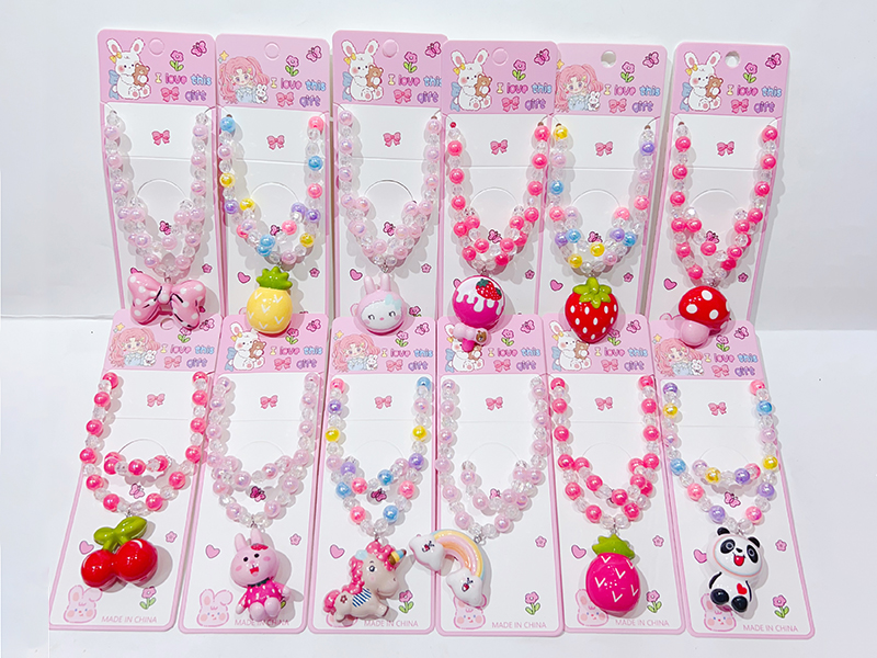 Girls Decoration Set(Necklace, Bracelet)