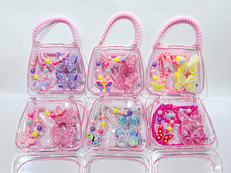 Girl Handbag Jewelry Set