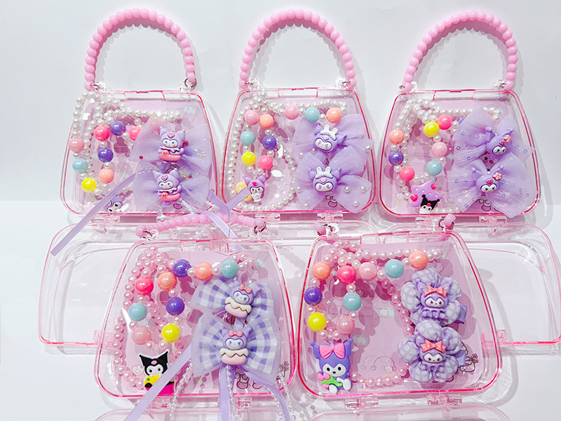 Girl Handbag Jewelry Set