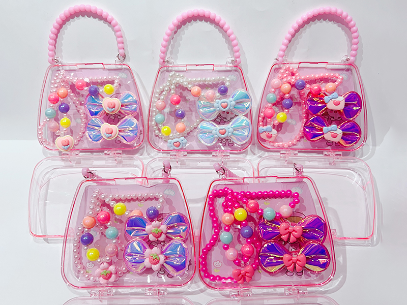 Girl Handbag Jewelry Set