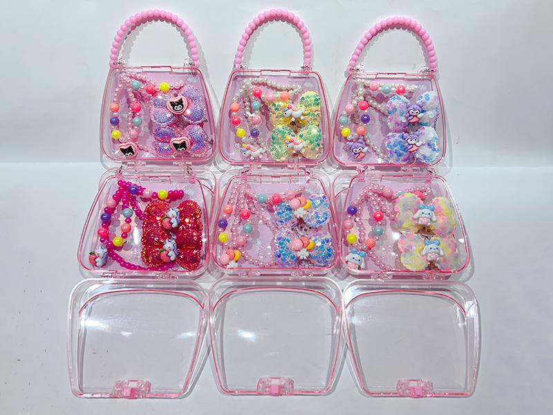 Girl Handbag Jewelry Set