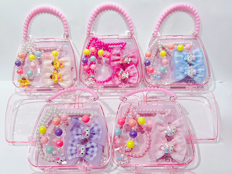 Girl Handbag Jewelry Set
