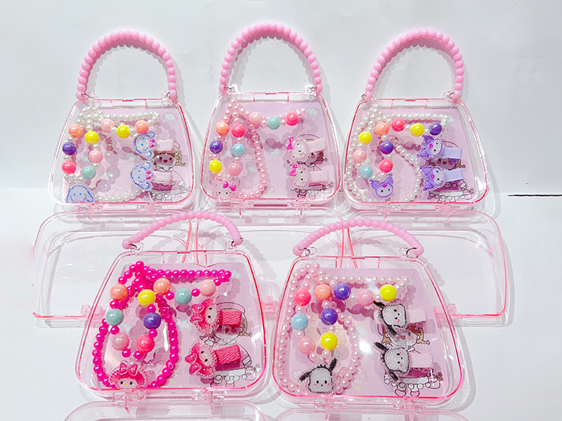 Girl Handbag Jewelry Set