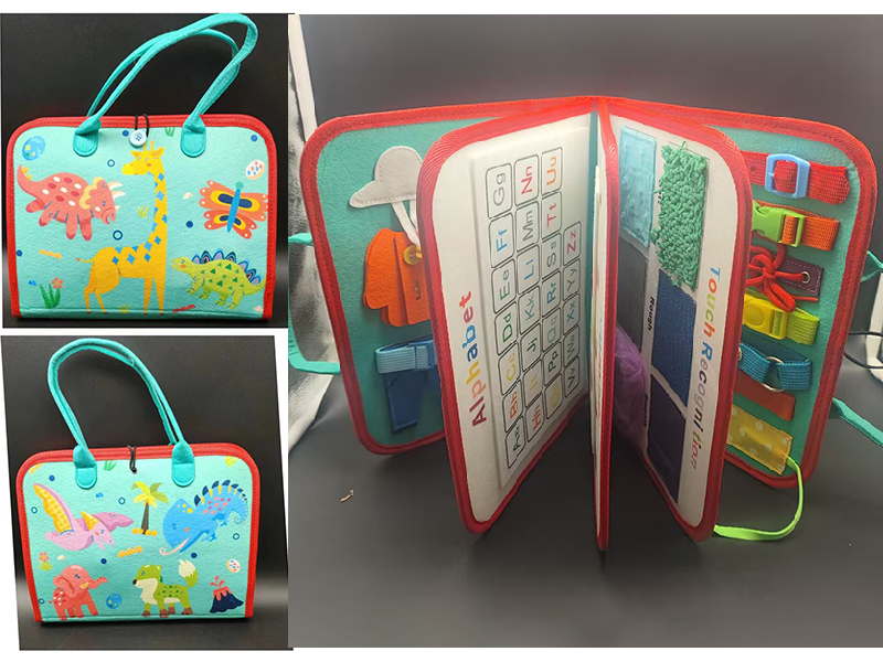 Early Education Busy Board Cloth Book