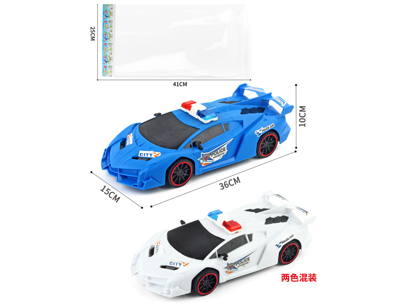 Friction Police Car