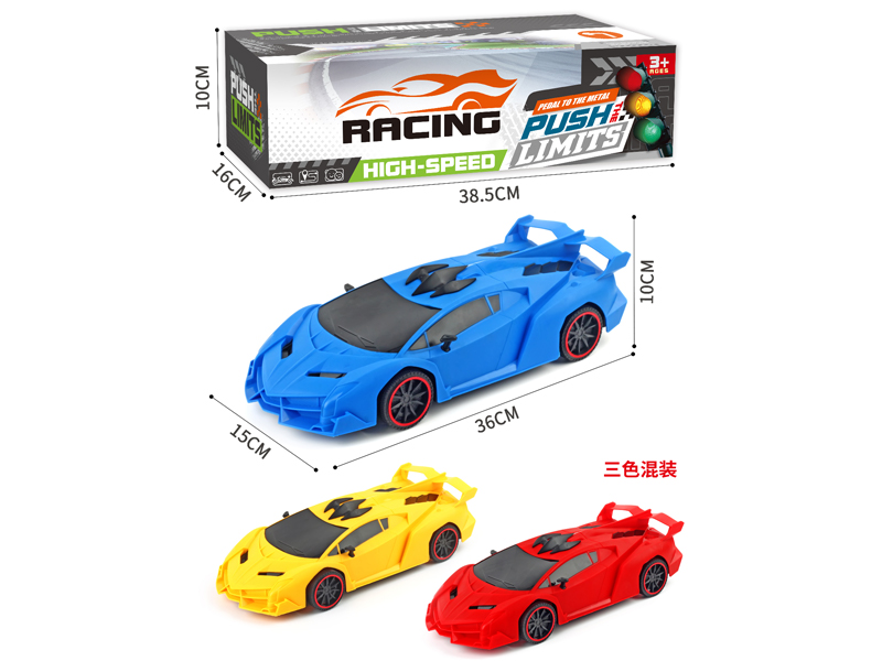 Friction Police Car