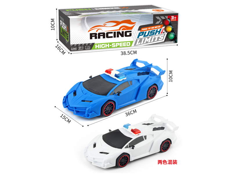 Friction Police Car