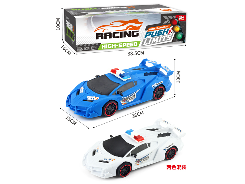 Friction Police Car