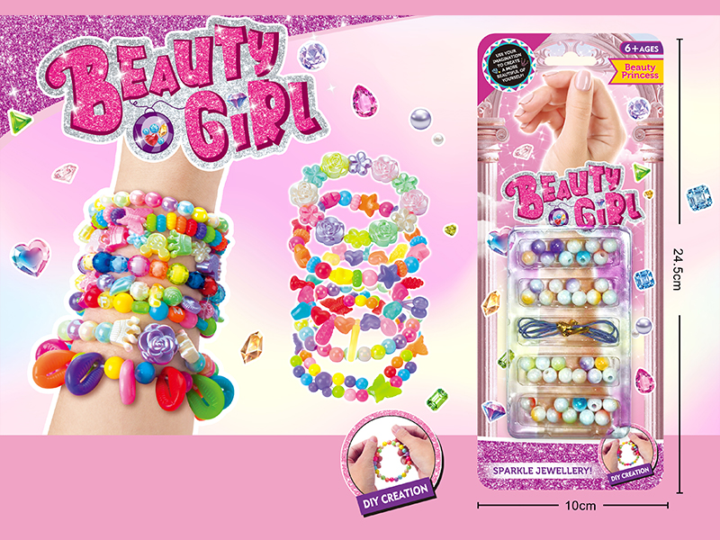 DIY Beaded Jewelry Toy