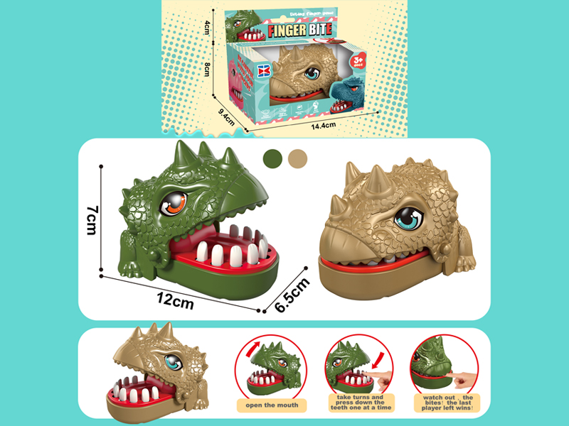 Biting Triceratops