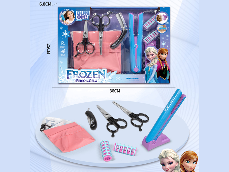 Ice Princess Hair Salon Straightener Set（8PCS）