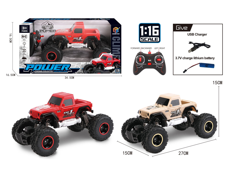 R/C Climbing Off-Road Vehicle