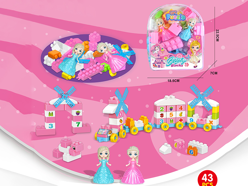 Princess Building Blocks 43PCS