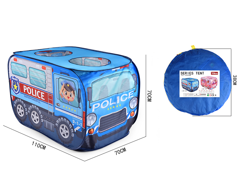 Police Car Shape Children's Tent